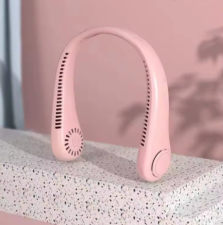 Ventilateur de Cou Rechargeable USB — Léger et Silencieux