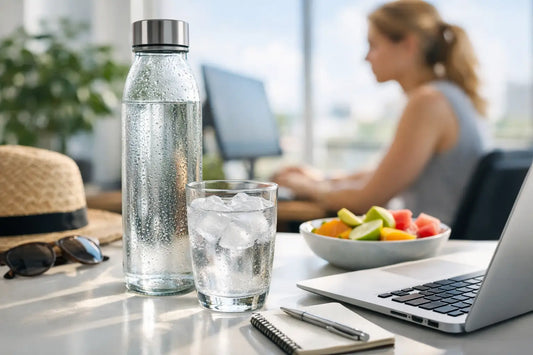 Hydratation bureau été - les bons réflexes