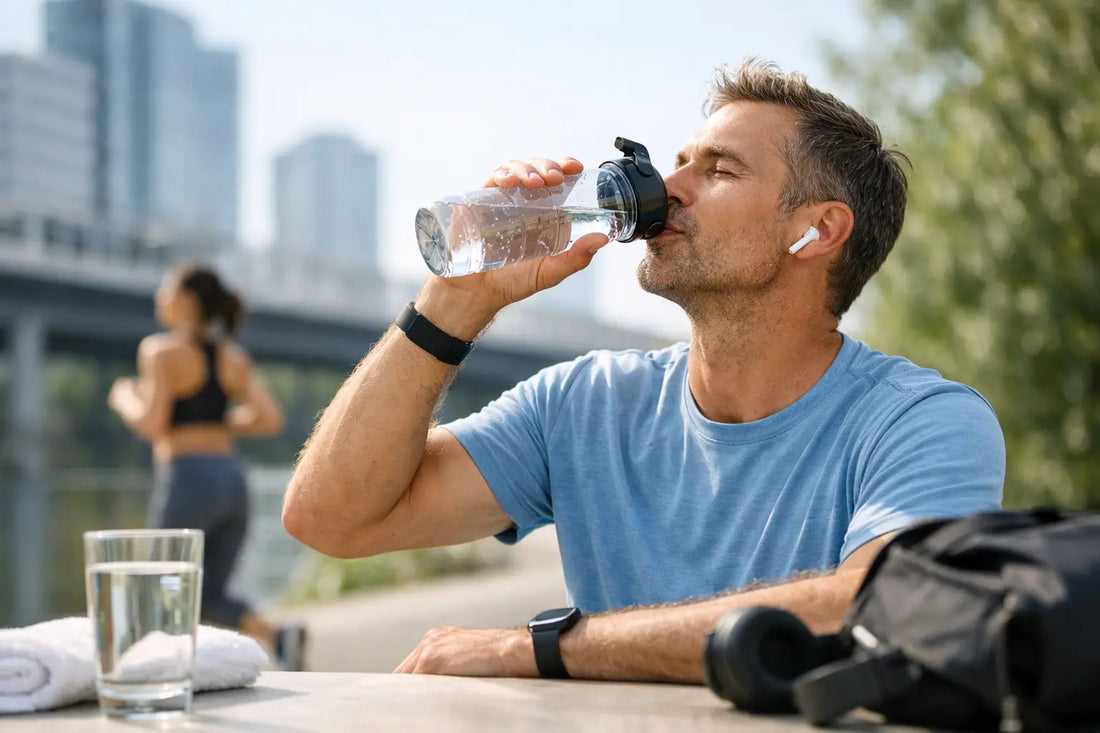 Comment hydrater un adulte actif au quotidien