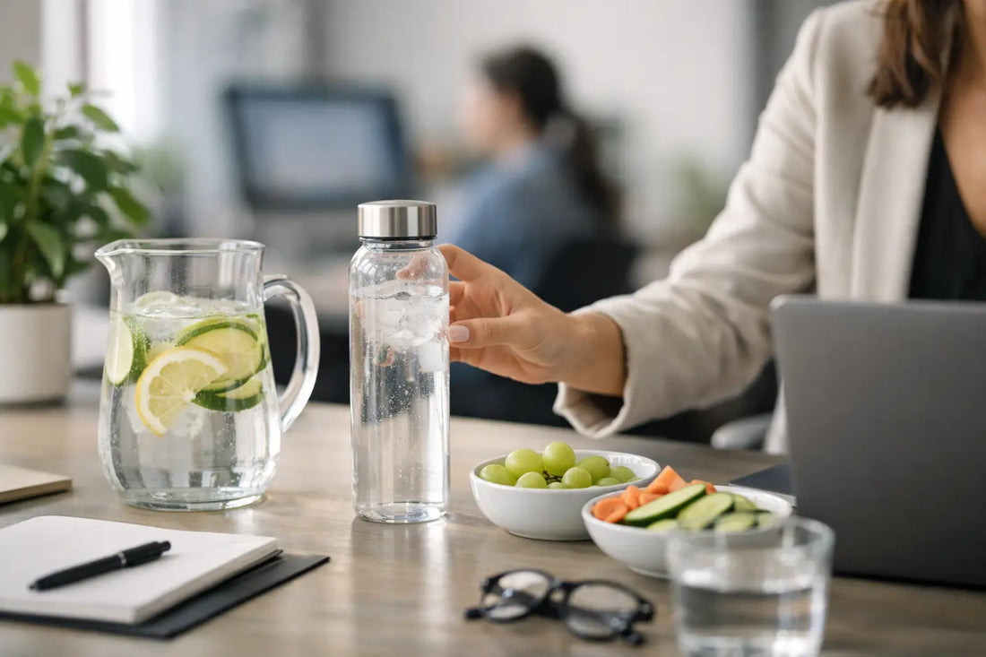 8 meilleures habitudes hydratation au bureau