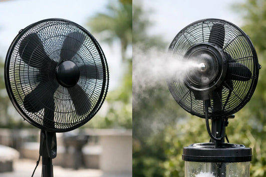 Ventilateur contre brumisateur, que choisir ?