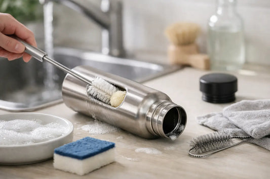 Comment nettoyer une gourde inox sans l’abîmer