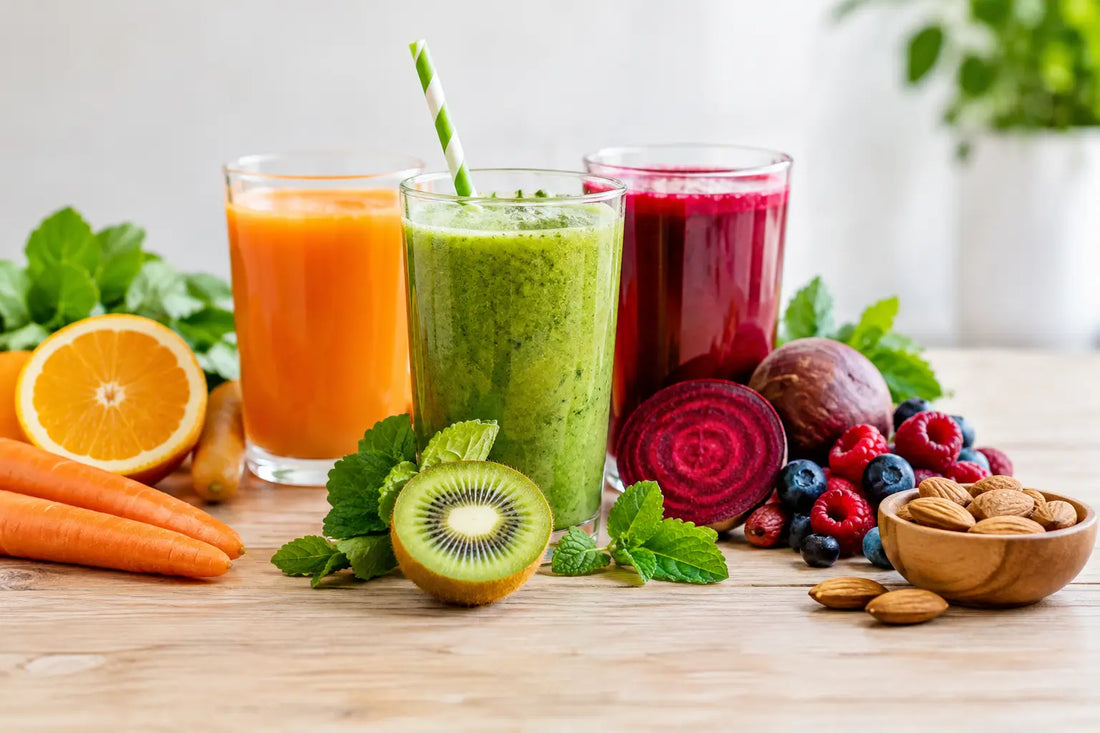 Boissons naturelles énergisantes au quotidien