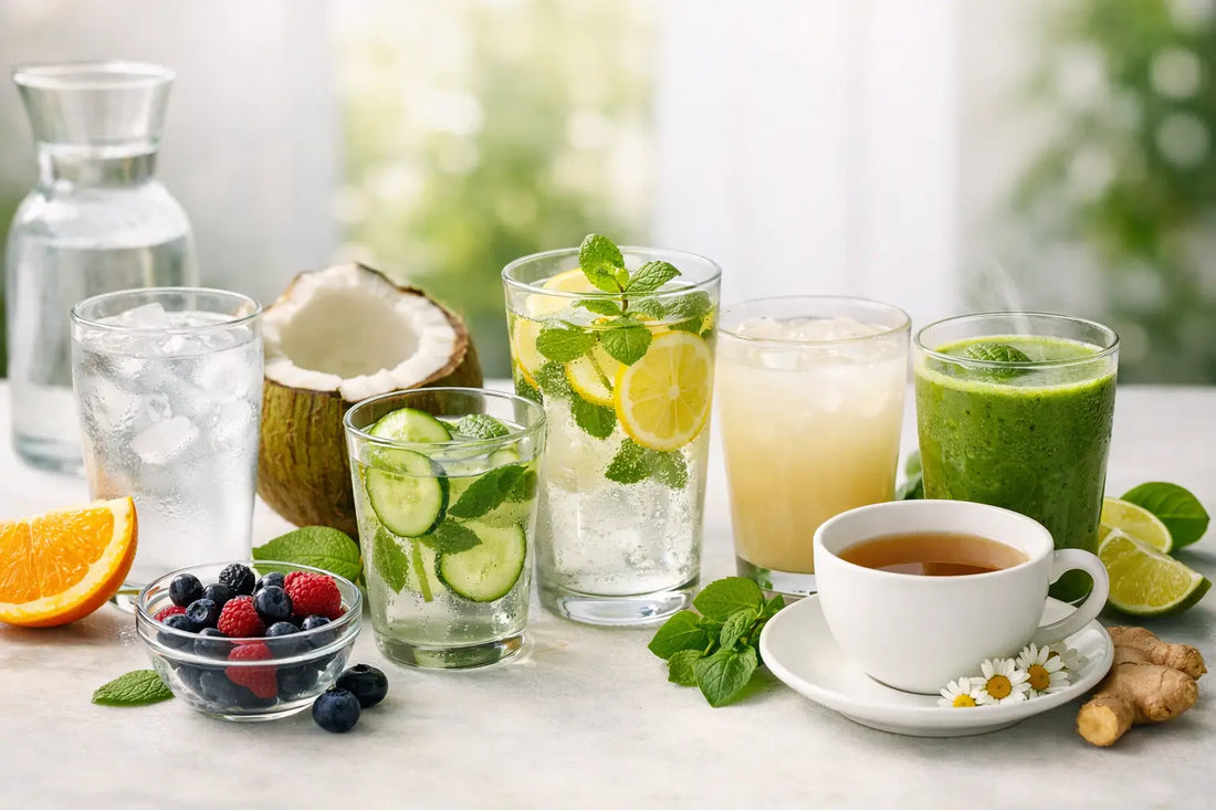 7 meilleures boissons pour s’hydrater