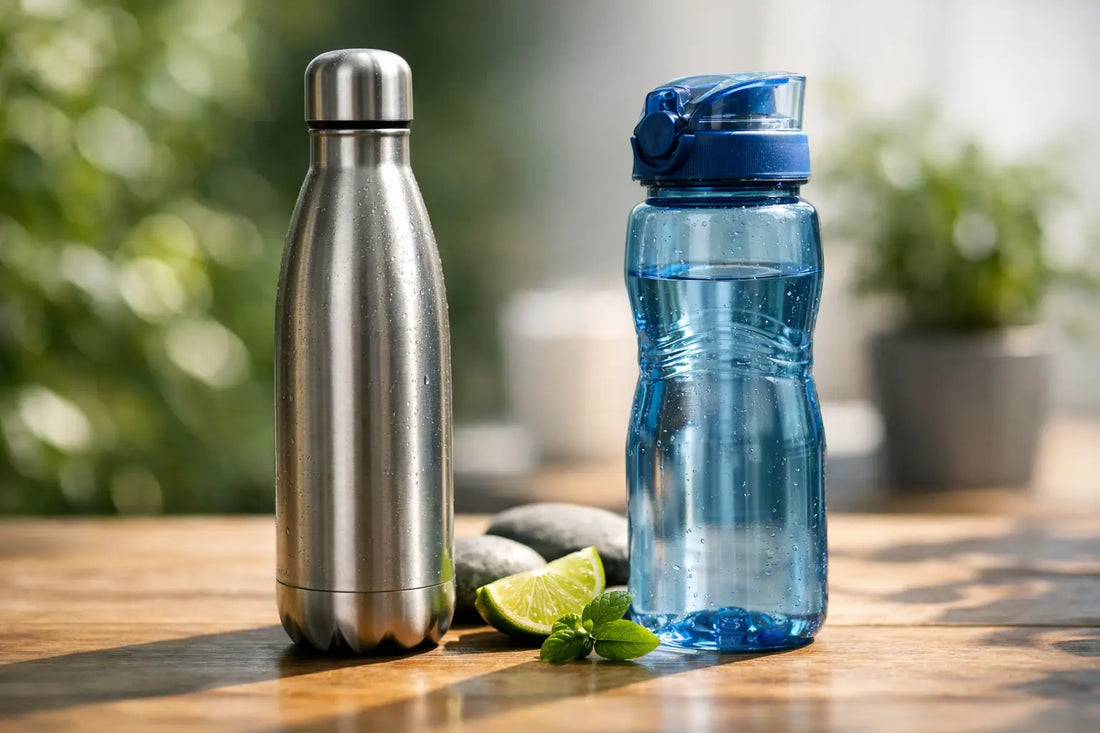 Avantages gourde inox vs plastique