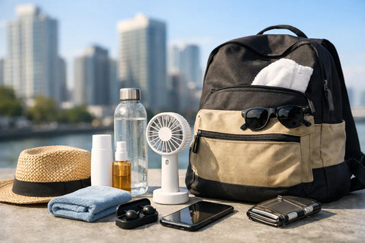 Les 7 essentiels du sac canicule urbain