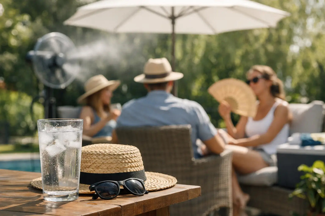Comment rester au frais dehors quand il fait chaud