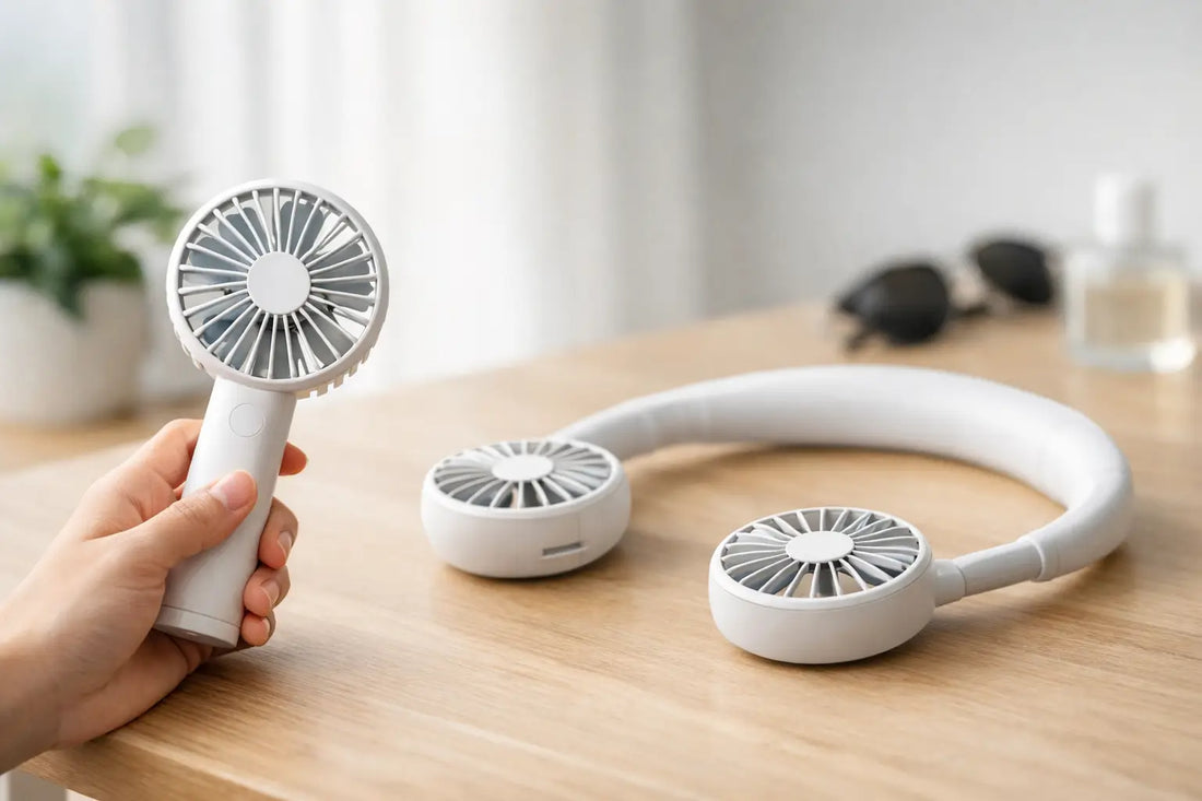 Ventilateur cou ou main : lequel choisir ?