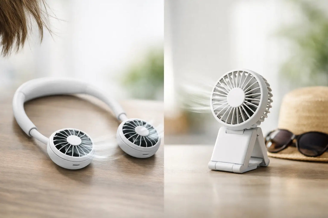 Ventilateur tour de cou ou mini ventilateur ?