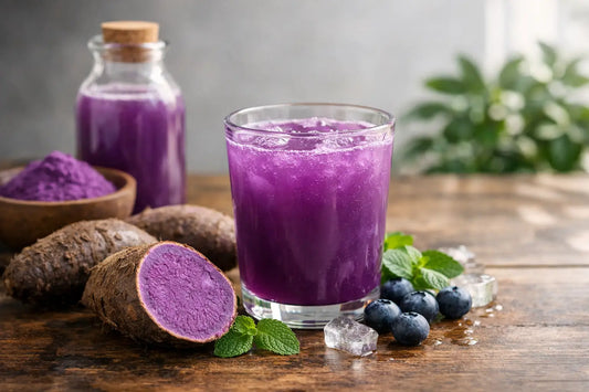Boisson antioxydante bio : voici l’ubé