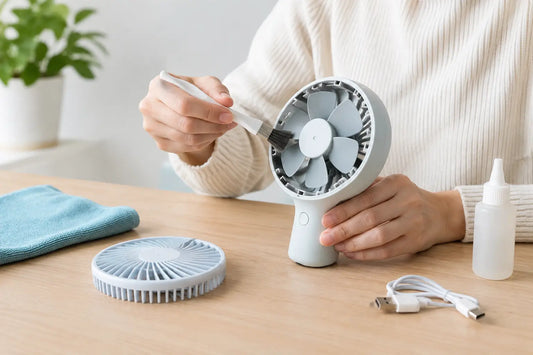 Comment entretenir un ventilateur rechargeable