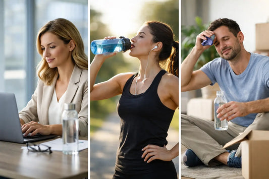 Guide hydratation selon activité quotidienne