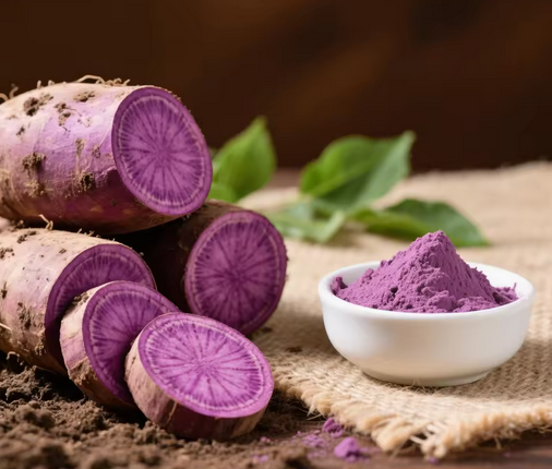Nouveau : Ubé (Igname violette) en poudre naturelle pure et biologique