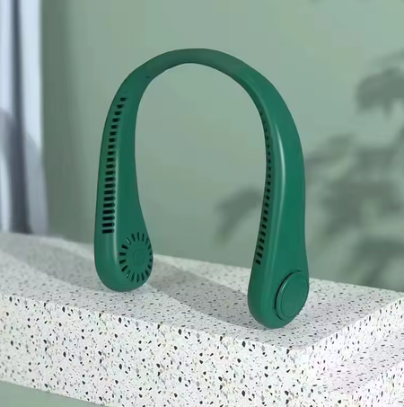 Ventilateur de Cou Rechargeable USB — Léger et Silencieux