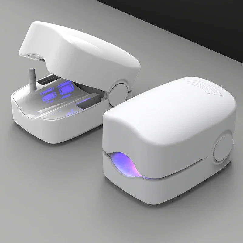 NailPulse : Dispositif LED IR pour traitement fongique des ongles, Elimination de L'onychomycose, Charge USB, Lumière Infrarouge 905Nm, Lumière Bleue 470Nm