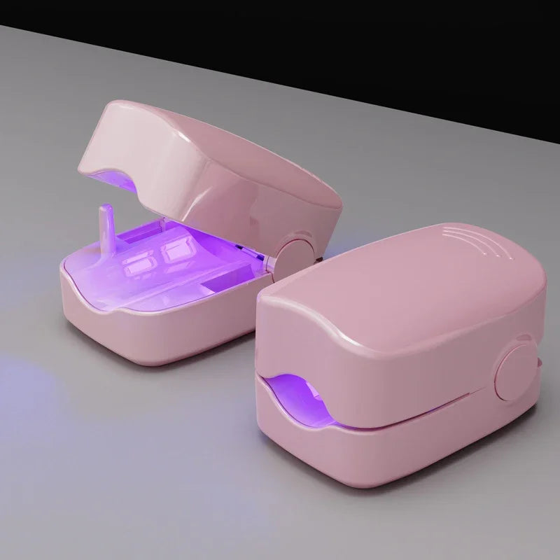 NailPulse : Dispositif LED IR pour traitement fongique des ongles, Elimination de L'onychomycose, Charge USB, Lumière Infrarouge 905Nm, Lumière Bleue 470Nm