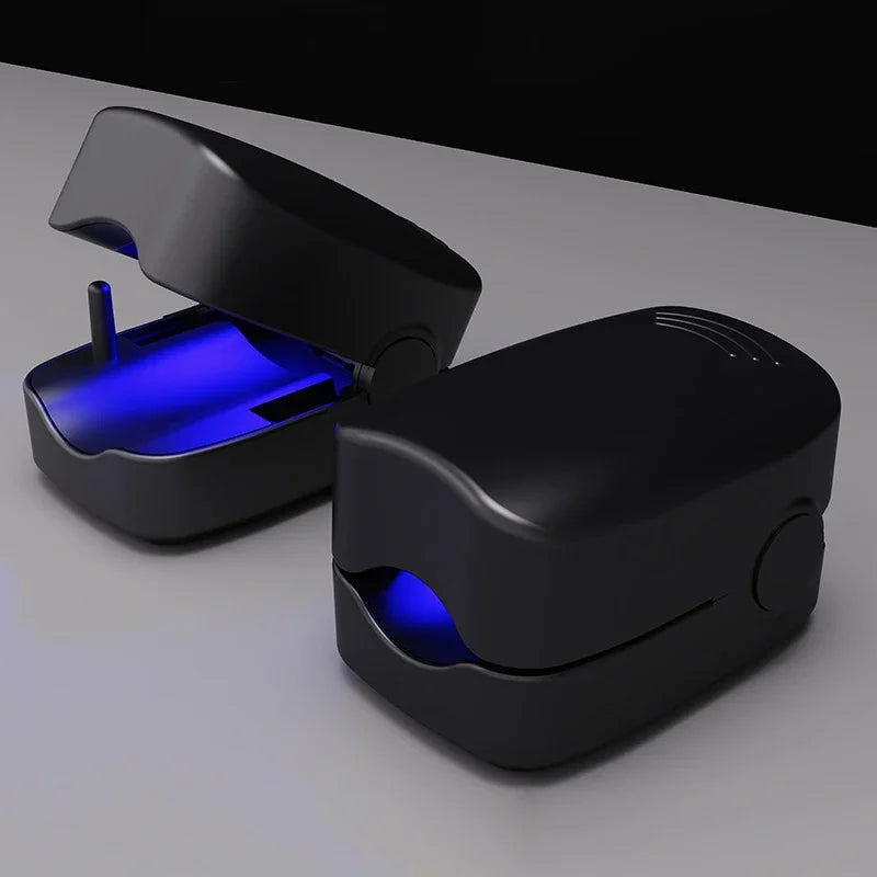 NailPulse : Dispositif LED IR pour traitement fongique des ongles, Elimination de L'onychomycose, Charge USB, Lumière Infrarouge 905Nm, Lumière Bleue 470Nm