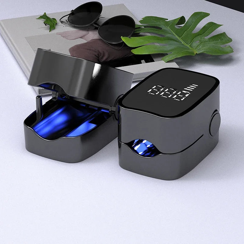 NailPulse : Dispositif LED IR pour traitement fongique des ongles, Elimination de L'onychomycose, Charge USB, Lumière Infrarouge 905Nm, Lumière Bleue 470Nm