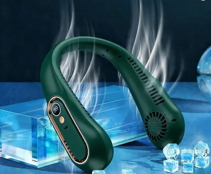 Ventilateur de Cou Rechargeable USB — Léger et Silencieux
