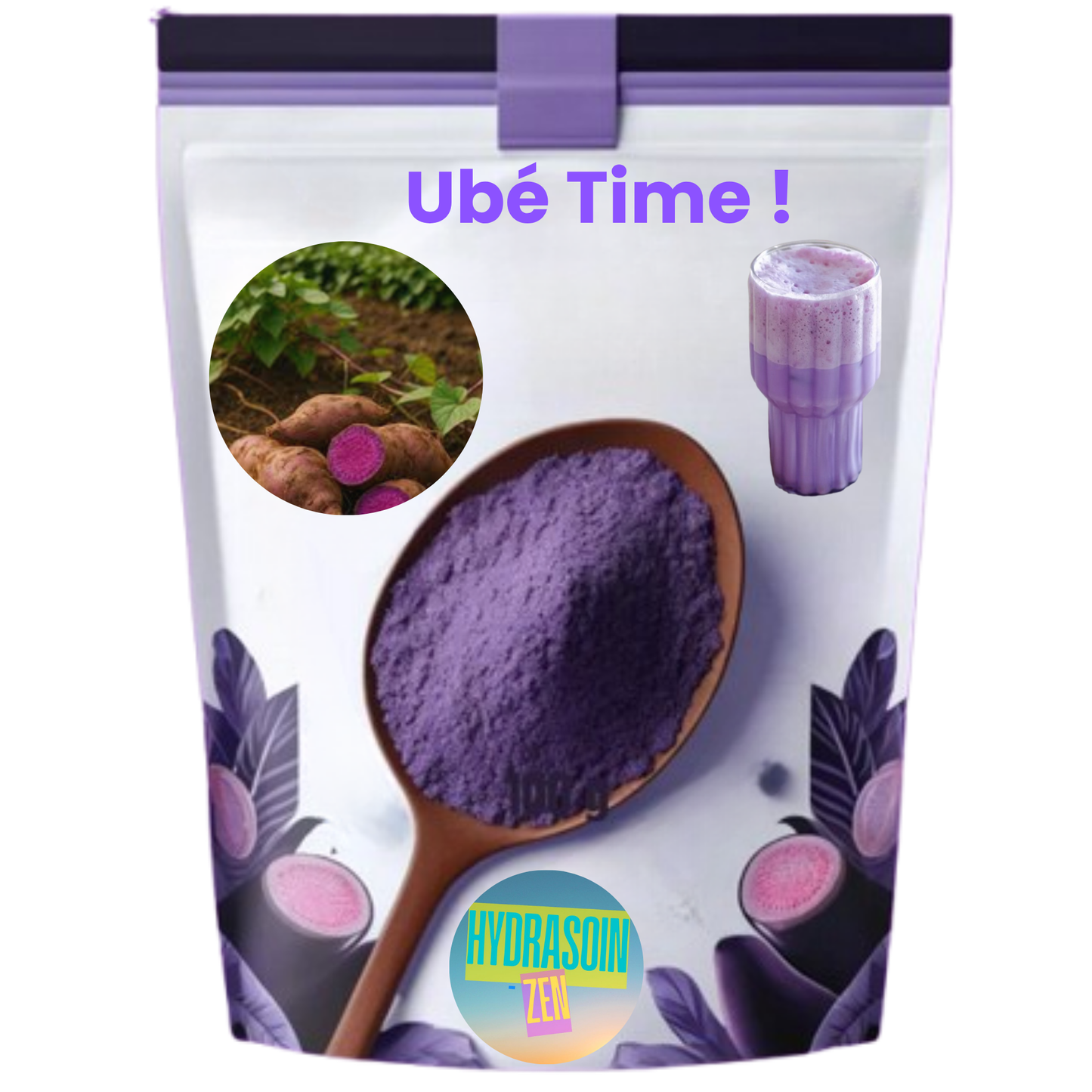 Nouveau : Ubé (Igname violette) en poudre naturelle pure et biologique